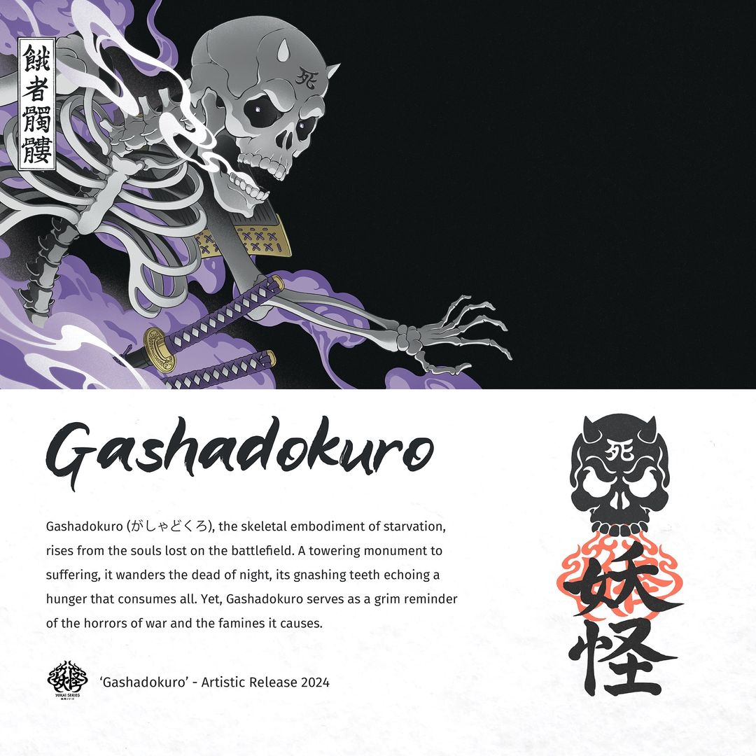 GASHADOKURO Deskmat