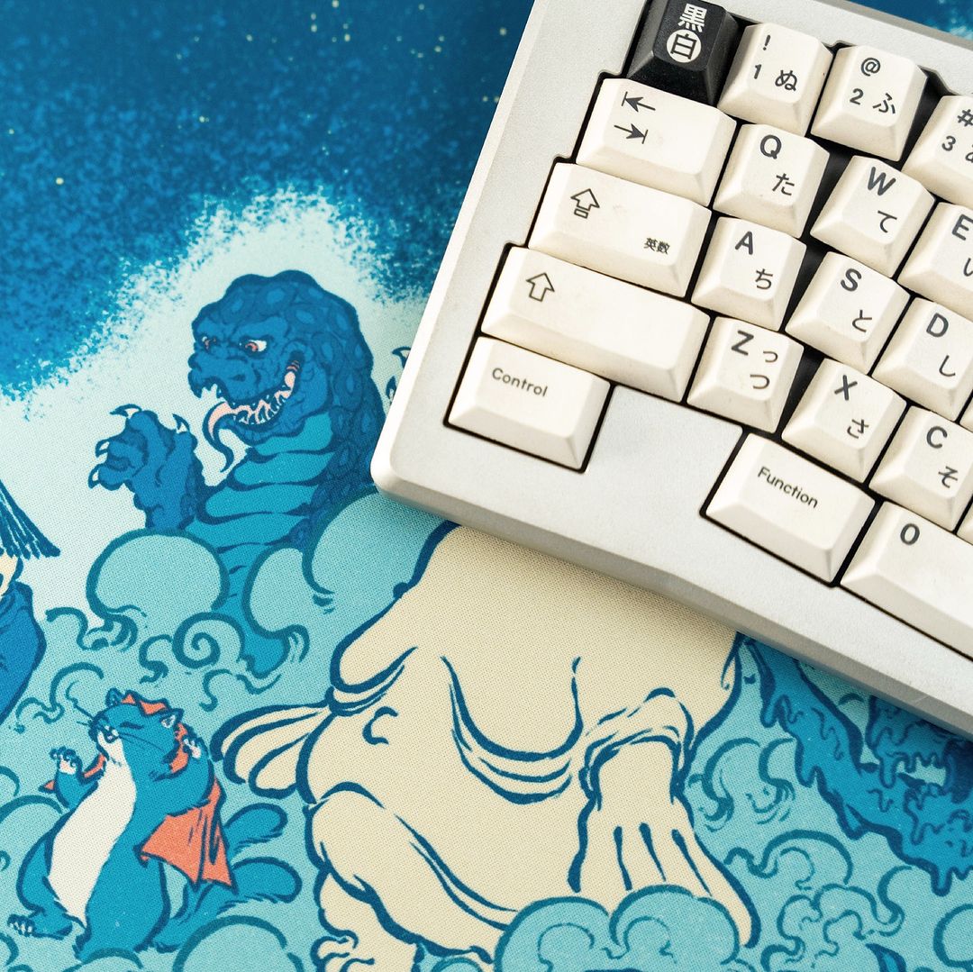 Tenjin Scrollworks x Art Yeuh Studio - Hyakki Yagyō DESKMAT