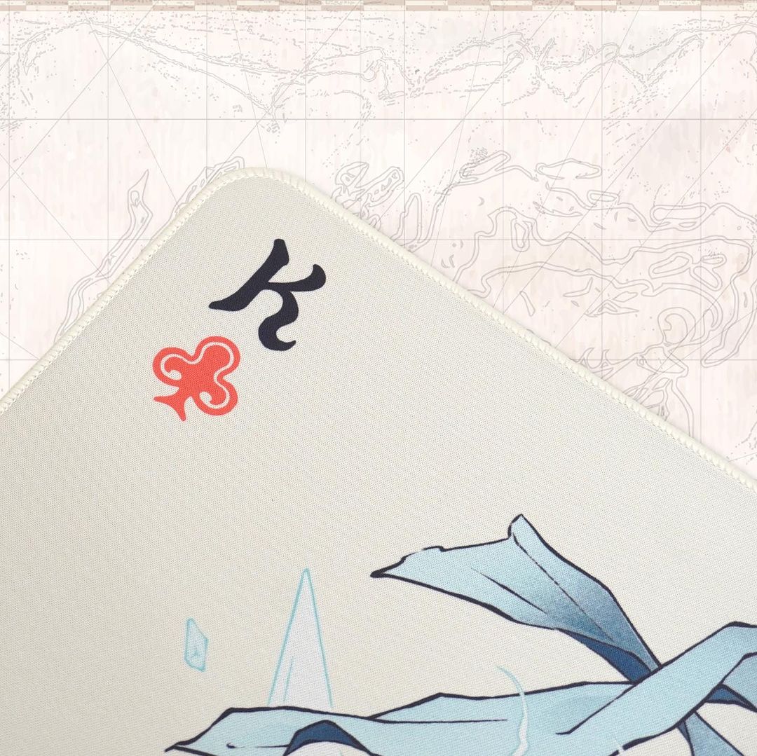 Tenjin Scrollworks x Faith Industries - BATTLE OF THE KINGS Deskmat