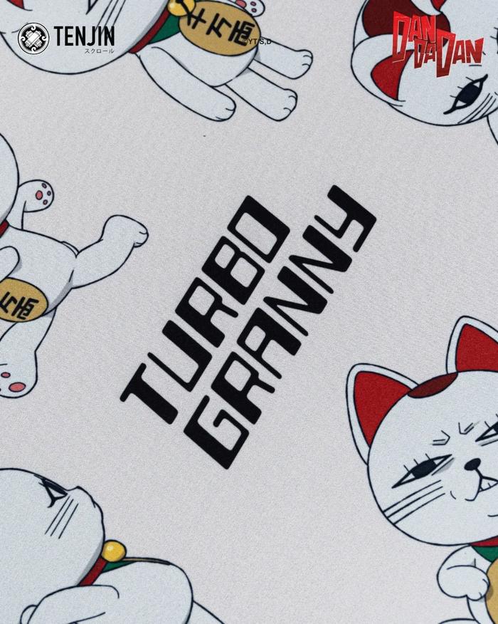 Tenjin Scrollworks x DAN DA DAN - Turbo Granny Deskmat