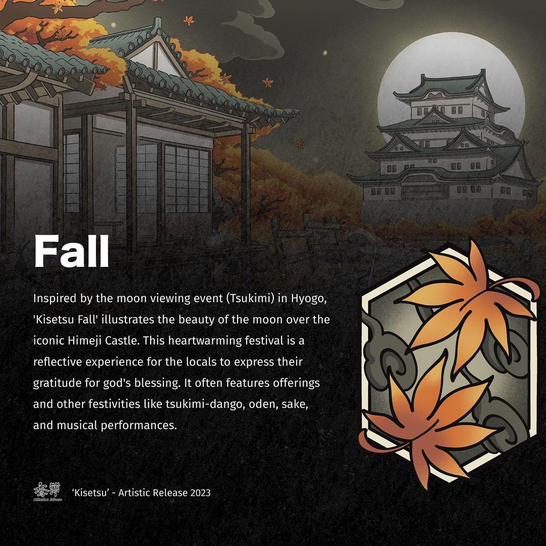 Tenjin Scrollworks - KISETSU FALL Deskmat