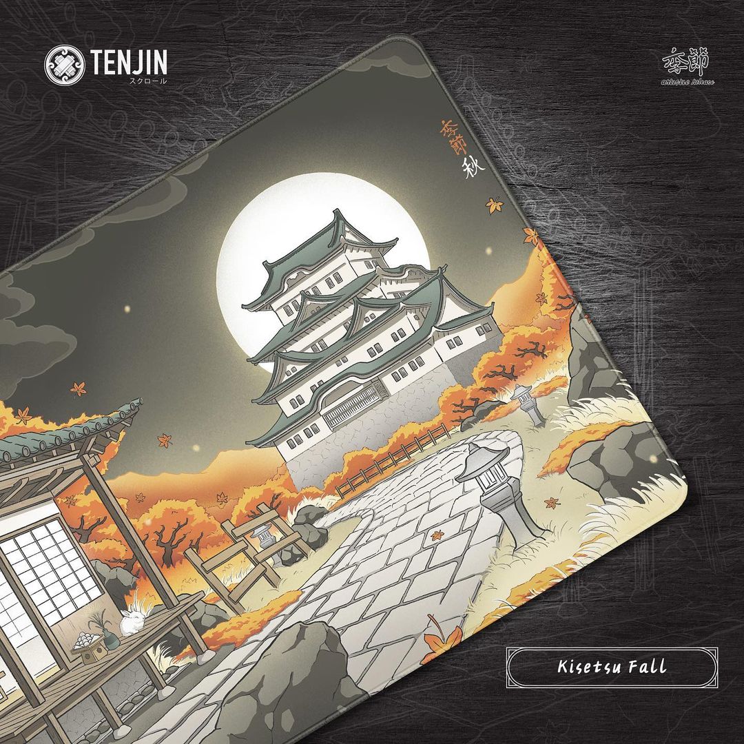 Tenjin Scrollworks - KISETSU FALL Deskmat