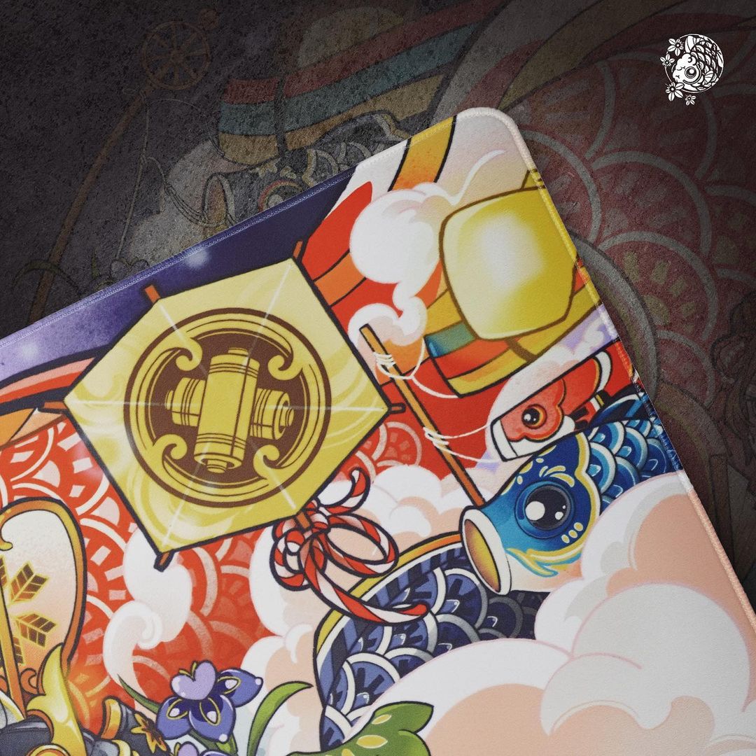 Tenjin Scrollworks x Jean.Tattoer - KODOMO NO HI Deskmat