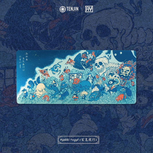 Tenjin Scrollworks x Art Yeuh Studio - Hyakki Yagyō DESKMAT