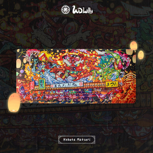 Tenjin Scrollworks x WD. Willy - NEBUTA MATSURI Deskmat