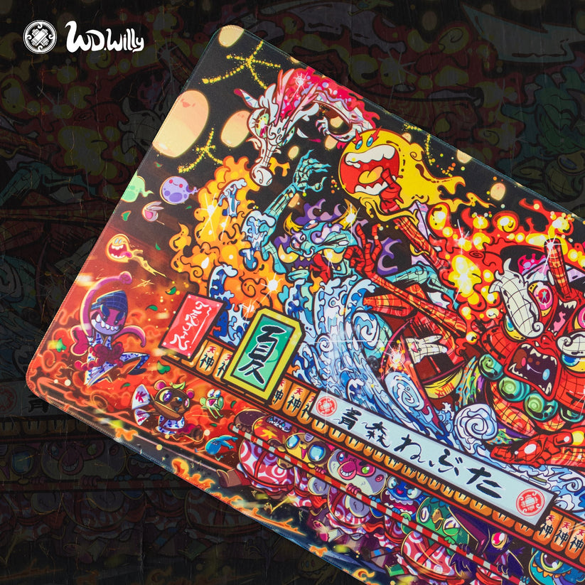 Tenjin Scrollworks x WD. Willy - NEBUTA MATSURI Deskmat – Tenjin Style ...