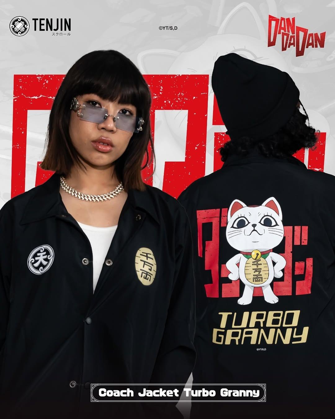 Tenjin X DAN DA DAN - Turbo Granny Coach Jacket