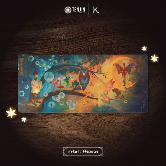 Tenjin Scrollworks x Varsam Kurnia - HOKUTO SHICHISEI Deskmat